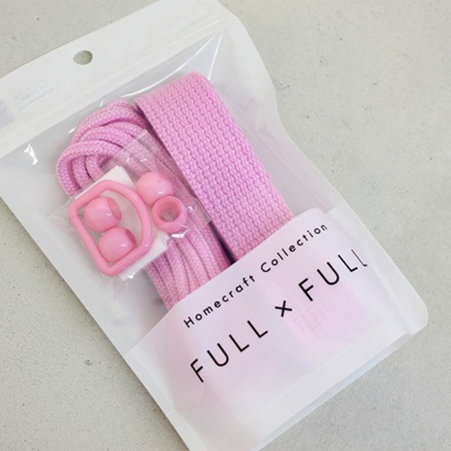 《home craft》FULL×FULL Plain フルフル プレーン【ひも・パーツセット】フューシャピンク【HF-600・133】