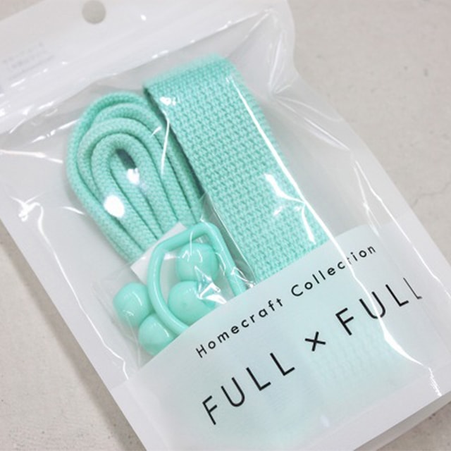 《home craft》FULL×FULL Plain フルフル プレーン【ひも・パーツセット】アクアミント【HF-600・136】