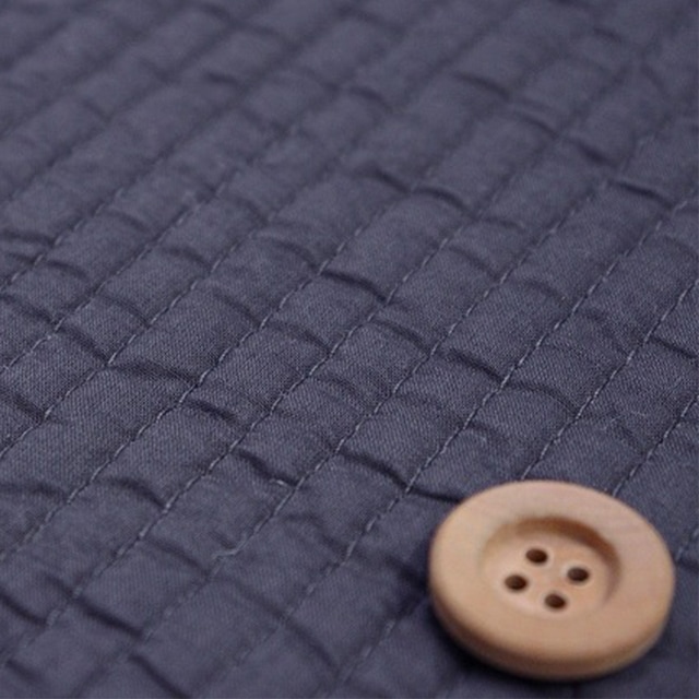 《kokochi fabric ココチファブリック》 イブルキルト生地 /ネイビー【KOF-53・NV】