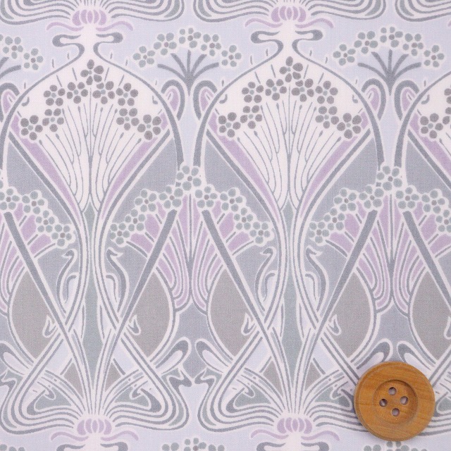 リバティプリント タナローン（Ianthe アイアンシ）グレー【3632001・J24D】