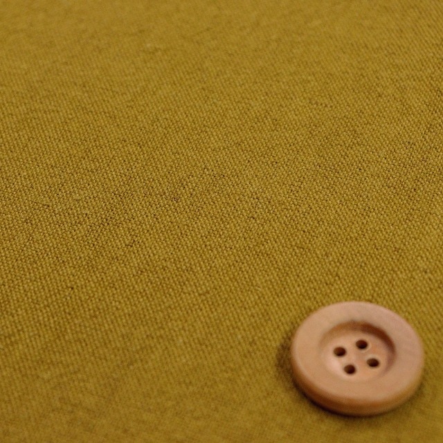 綿麻キャンバス 【ヴィンテージソフト加工】オークル（HSK999・23）