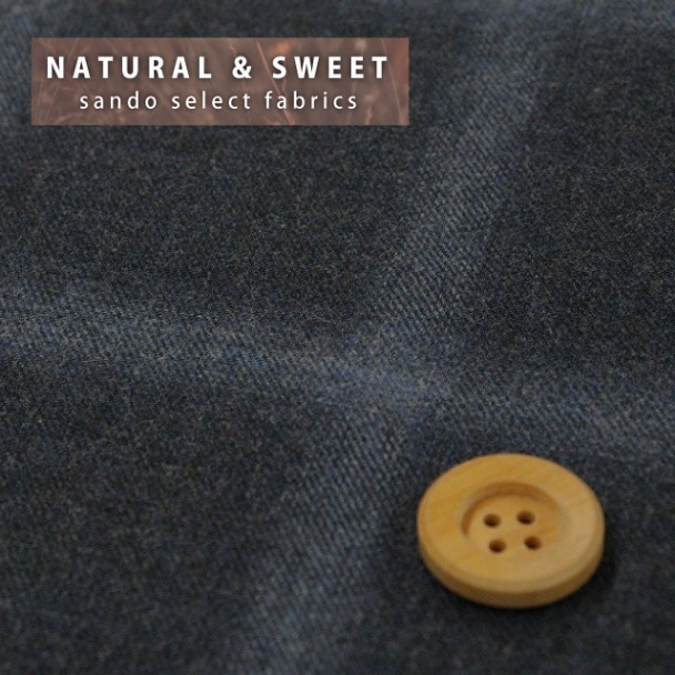 ★SALE★メランジーナクラシック（3）ネイビー＆ブルー【ライトネル生地/全1色】