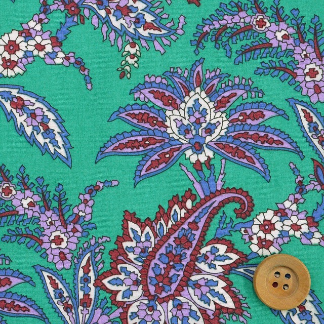 リバティ・ファブリックス タナローン（Arundel アランデル）グリーン【25-3635144・25AU】