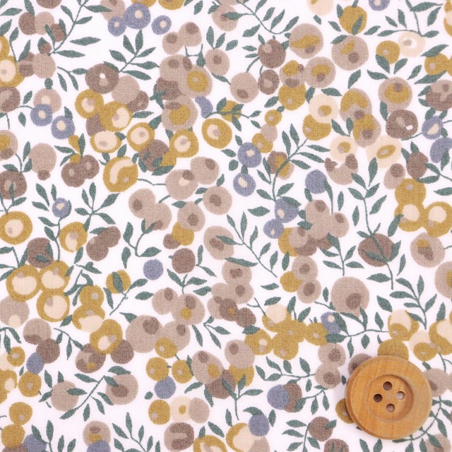 リバティ・ファブリックス タナローン（Wiltshire ウィルトシャー）ブラウン【3339009・IE】