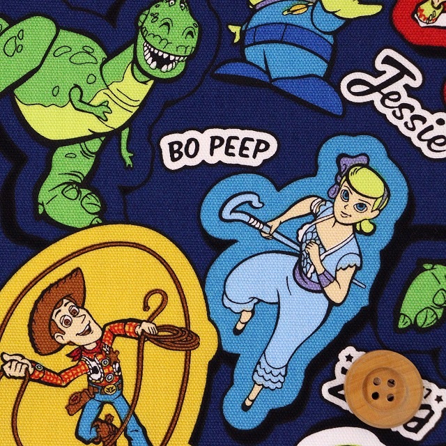 Disney2025 BTSシリーズ　トイ・ストーリー／ネイビー【オックス生地】