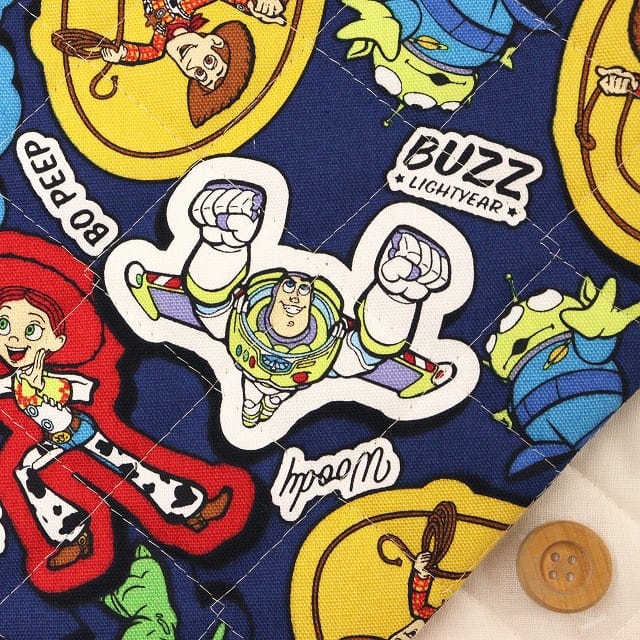 Disney2025 BTSシリーズ　トイ・ストーリー／ネイビー【半針キルティング生地】