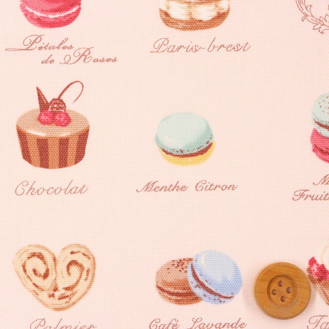 （YUWA）プチスイーツ　リトルサイズ／パステルピンク【オックス生地】