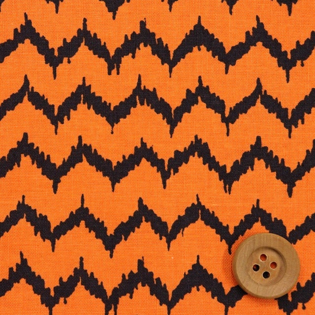 USAコットン オレンジボーダー