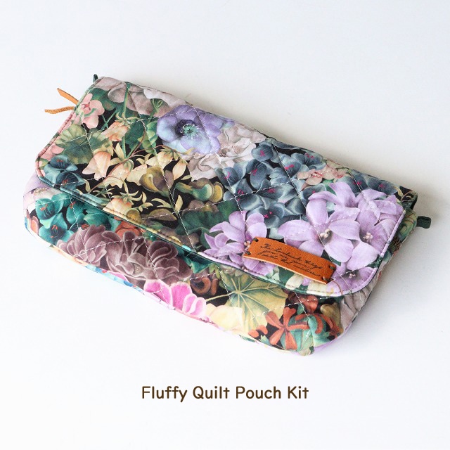 リバティ・ファブリックスで作るふんわりキルトポーチ【キット】