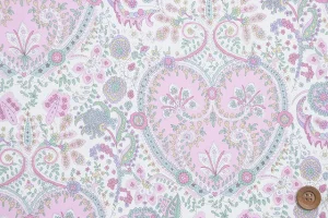 【サンドウオリジナルカラー】リバティファブリックス タナローン（Theri Kitty テリ・キティ）ラブピンク／40cm【09-3639187・J21B】