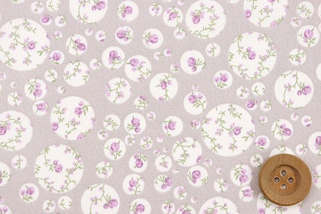 【サンドウオリジナルカラー】リバティ・ファブリックス タナローン（Johanna ジョアンナ）アサイースムージー／30cm【01-3631250・J24A】