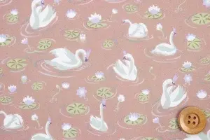 【サンドウオリジナルカラー】リバティ・ファブリックス タナローン（Manon マノン）チャイ／40cm【363J6434・X】