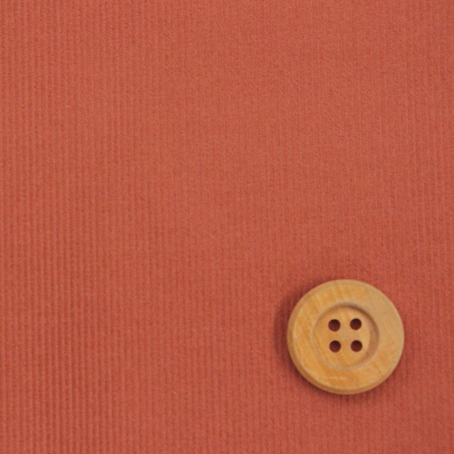 《kokochi fabric ココチファブリック》細コール／キュイヴルローズ（KOF-14・CUR）