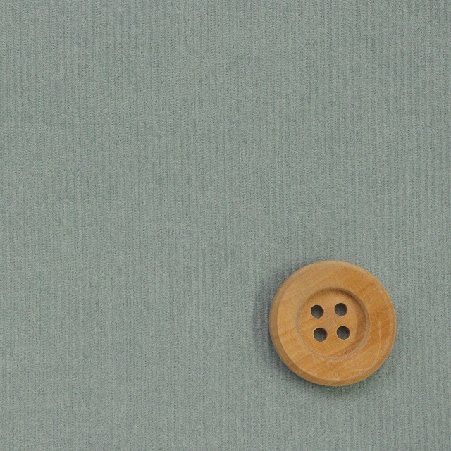 シャツコール（ナチュラルソフト加工）無地コーデュロイ／ミントグリーン（10）