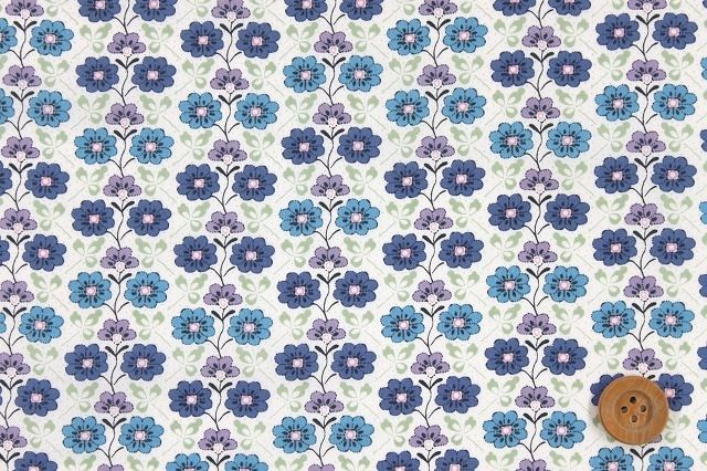 【サンドウオリジナルカラー】リバティ・ファブリックス タナローン（Cordelia コーデリア）スカイブルー／70cm【3631254・J19A】