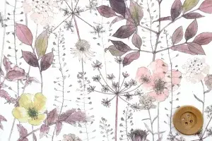 【サンドウオリジナルカラー】リバティ・ファブリックスタナローン（IrmaSS イルマSS/60％縮小版）オランジェット／70cm【13-3633182S60・J23D】