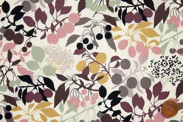 リバティ・ファブリックス タナローン（Iago イアーゴ）ピンク＆イエロー／20cm【351105SS・XE】