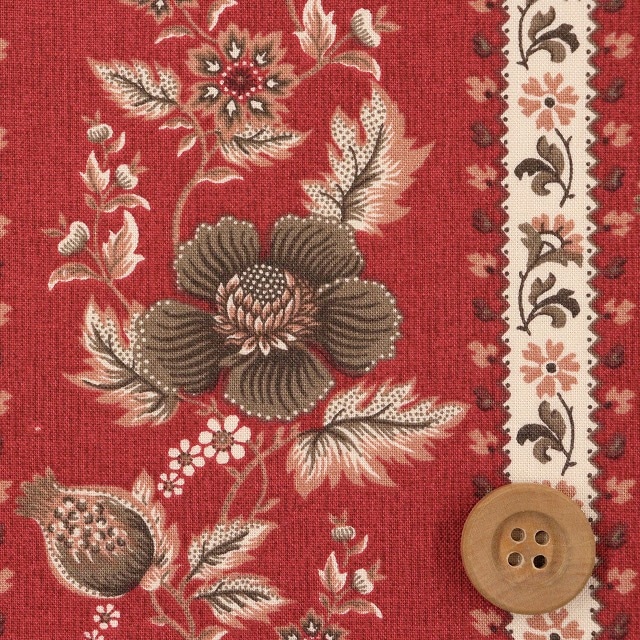 Dear Grace ベルフルール／レッド【スケア生地】