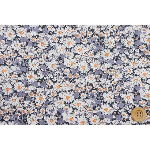 【サンドウ限定復刻色】リバティ・ファブリックス タナローン（AliceW アリスW）ブラック／80cm【15-3635152・15C】