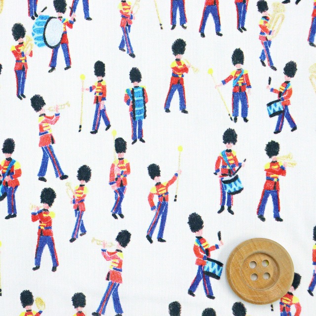 リバティ・ファブリックス タナローン（Musical March ミュージカル・マーチ）オフホワイト【20-36301132・BE】