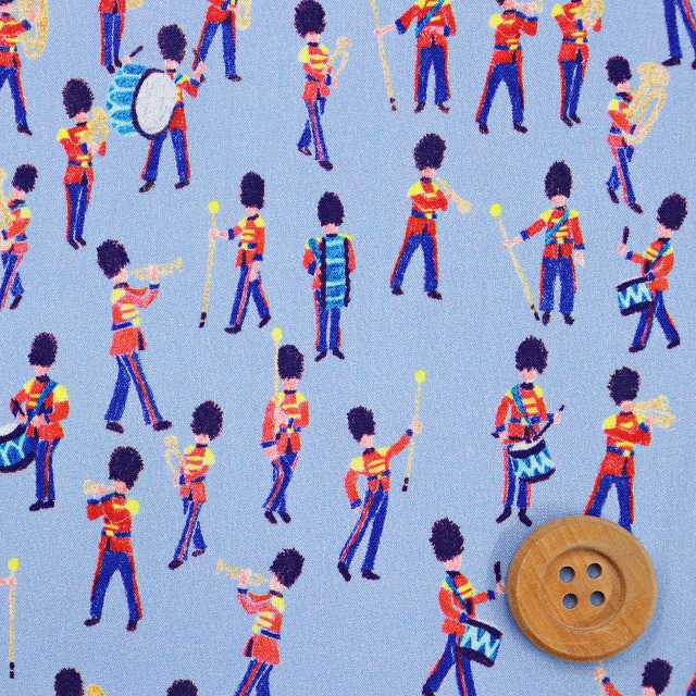 リバティ・ファブリックス タナローン（Musical March ミュージカル・マーチ）ブルー【20-36301132・CE】