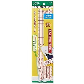 【クロバー】アイロン定規＜ロング＞【25-059】