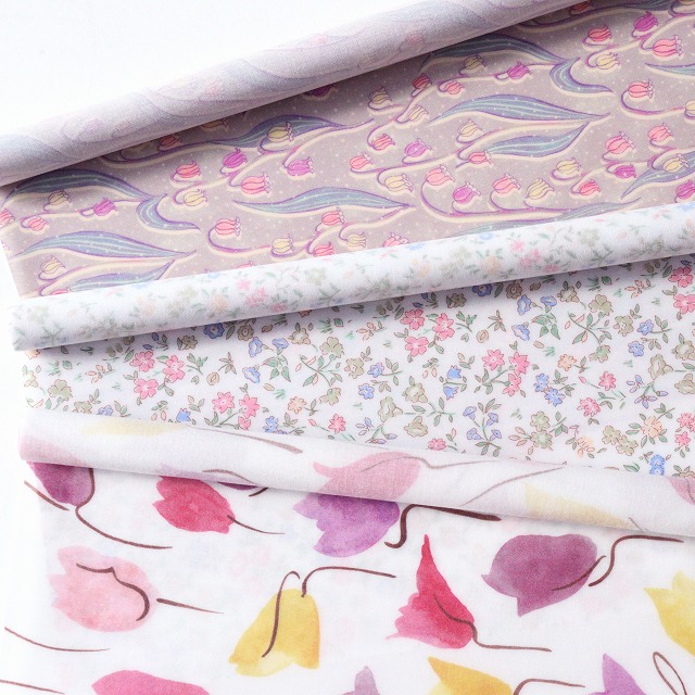 ◎リバティ・ファブリックスお試しセット◎【ラミネート加工】『2026年 追加・定番柄』カットクロス3枚セット（1）