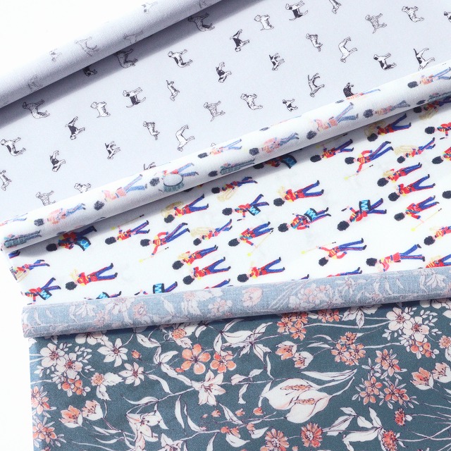 ◎リバティ・ファブリックスお試しセット◎【ラミネート加工】『2026年 追加・定番柄』カットクロス3枚セット（2）