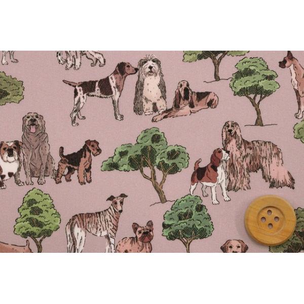 リバティ・ファブリックス タナローン（HYDE PARK HOUNDS ハイド・パーク・ハウンド）スモークパープル／20cm【363J7301・C】