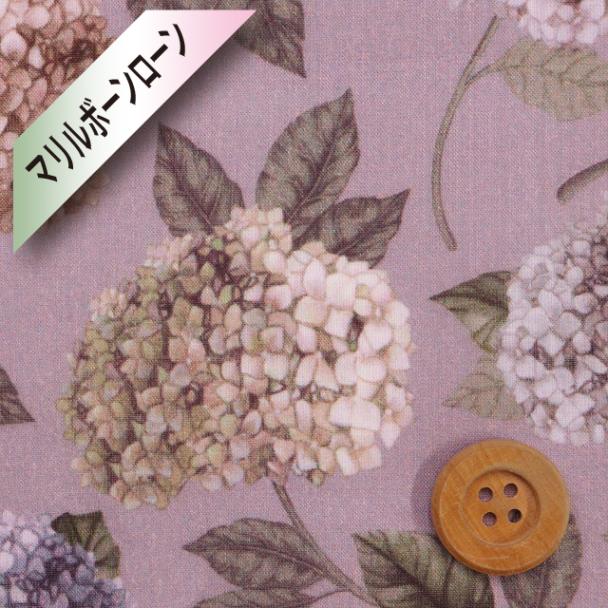 リバティ・ファブリックス【マリルボーンローン】（Suffolk Prize サフォーク・プライズ）ライトパープル【DC30104・BS】