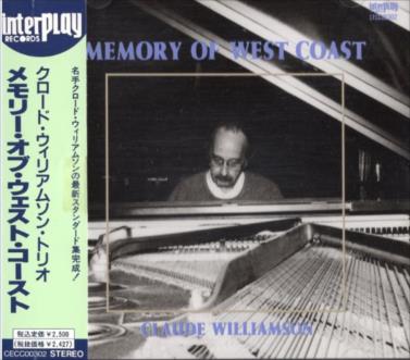 Claude Williamson クロード・ウィリアムソンMemory Of West Coast