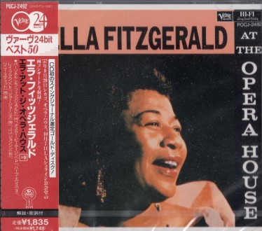Ella Fitzgerald���顦�ե��åĥ�������At The Opera House