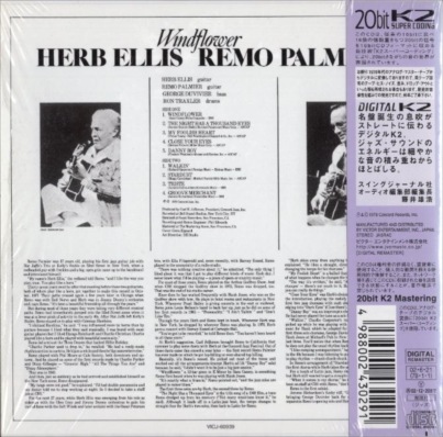 Herb Ellisハーブ・エリス/ウインド・フラワー(紙ジャケ) | 海外 Herb Ellisハーブ・エリス/ウインド・フラワー(紙ジャケ) | 海外
