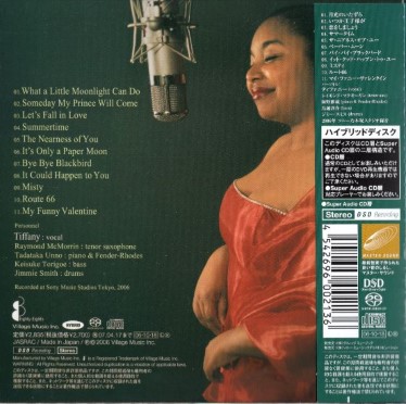 Tiffanyティファニー/The Nearness of You(紙ジャケ/SACD/Hybrid