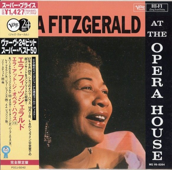 Ella Fitzgerald���顦�ե��åĥ�������At The Opera House(�楸�㥱)