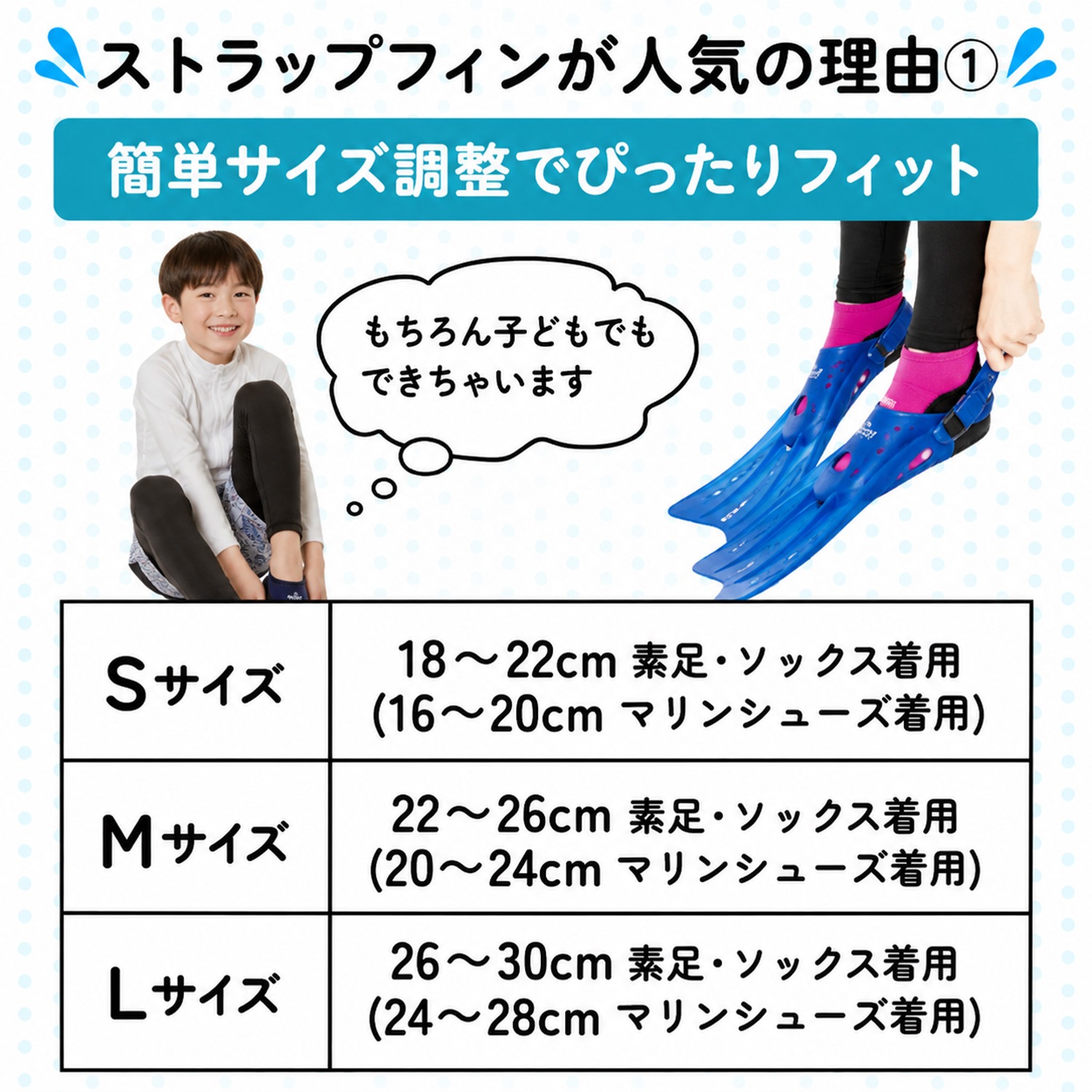 軽量コンパクトストラップフィン フラッシュイエロー｜Tabata(タバタ