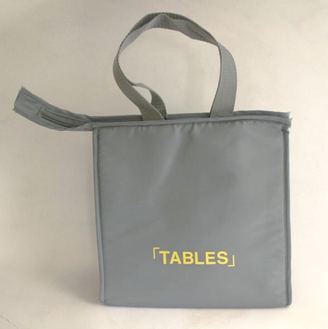 「TABLES」保冷バッグ　布
