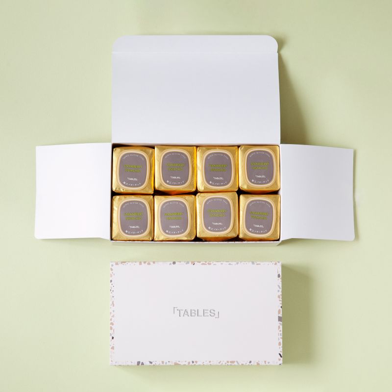 堀江バターサンド　イチゴピスタチオ【8個入】