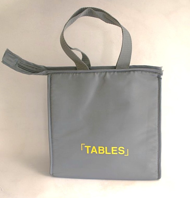 「TABLES」保冷バッグ　布