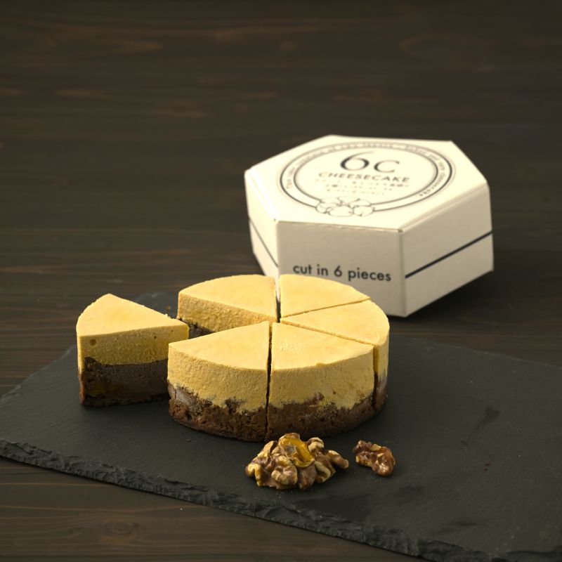 6Cチーズケーキ　塩キャラメル＆チョコレート