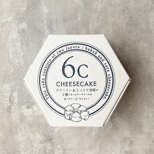 6Cチーズケーキ　塩キャラメル＆チョコレート