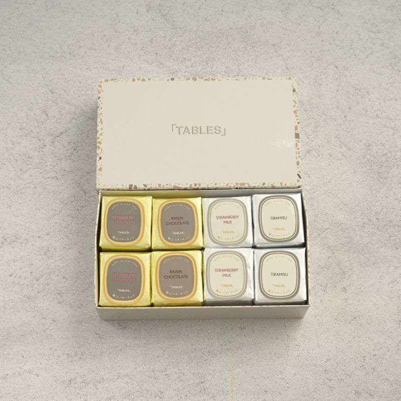 バターサンドをお取り寄せ tables labo 公式 堀江バターサンド イチゴ