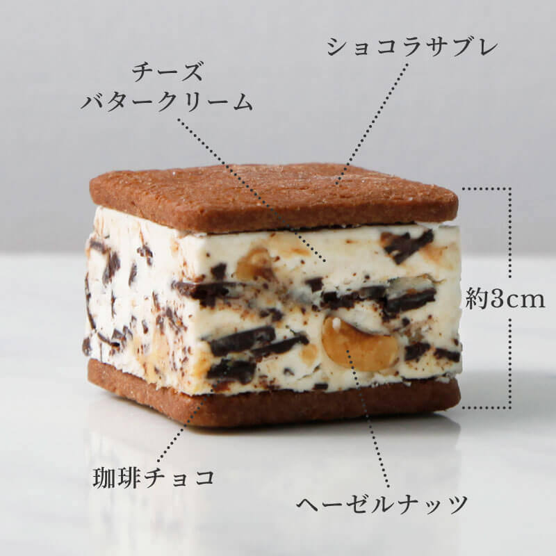 堀江バターサンド　スペシャルBOX【8種8個入】