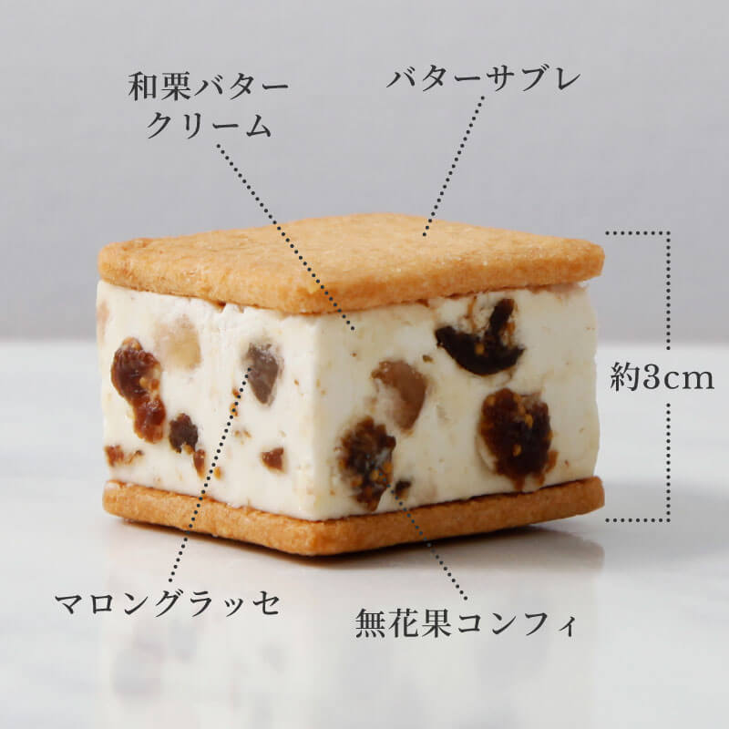 堀江バターサンド　スペシャルBOX【8種8個入】