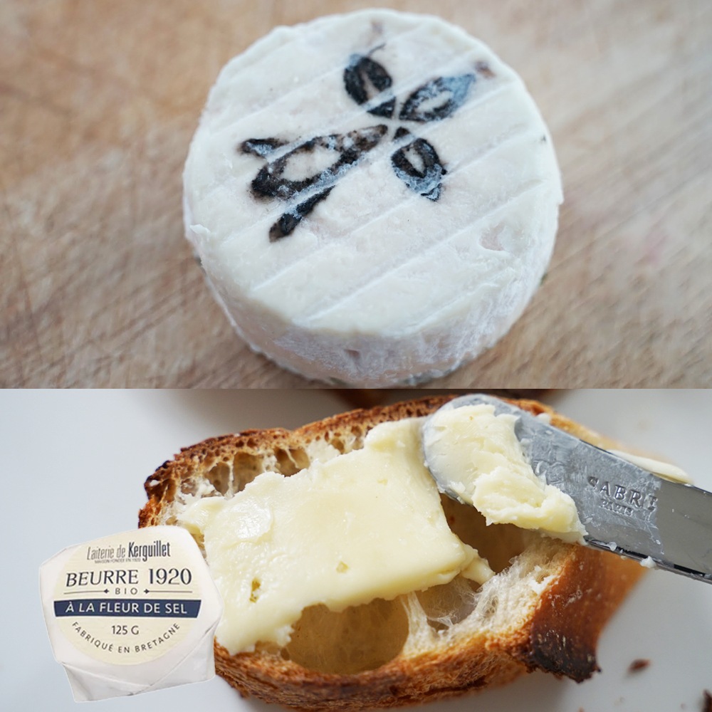 【パリのチーズ屋から直送】フランス・ブルターニュ地方フロマージュリー厳選 選べるセット｜TOMME DE MARIE 100g・H’ERMINE DE PLOUYE 80g・LA CELTIK 6枚・有塩バター125g｜完全予約販売｜7/1~順次出荷｜送料無料