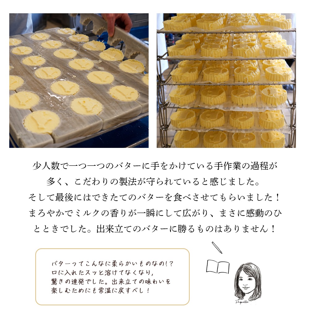 【送料無料】ガロンド  無塩 250g 3個セット 発酵バター フランス 手作り