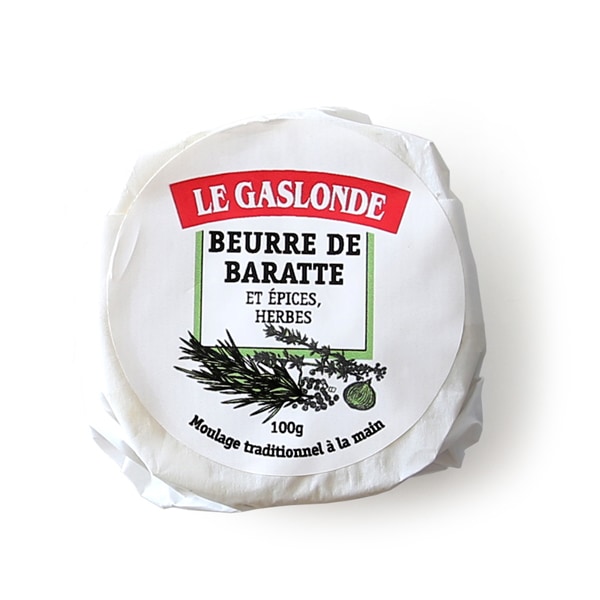 【パリ直送・希少】ガロンド フレーバーバター ハーブ＆スパイス 100g｜Reo社製 フランス ノルマンディー産 発酵バター 手作り 殺菌乳 日本未入荷｜ガストロノミーな味わい｜Le Gaslonde Epices Herbes