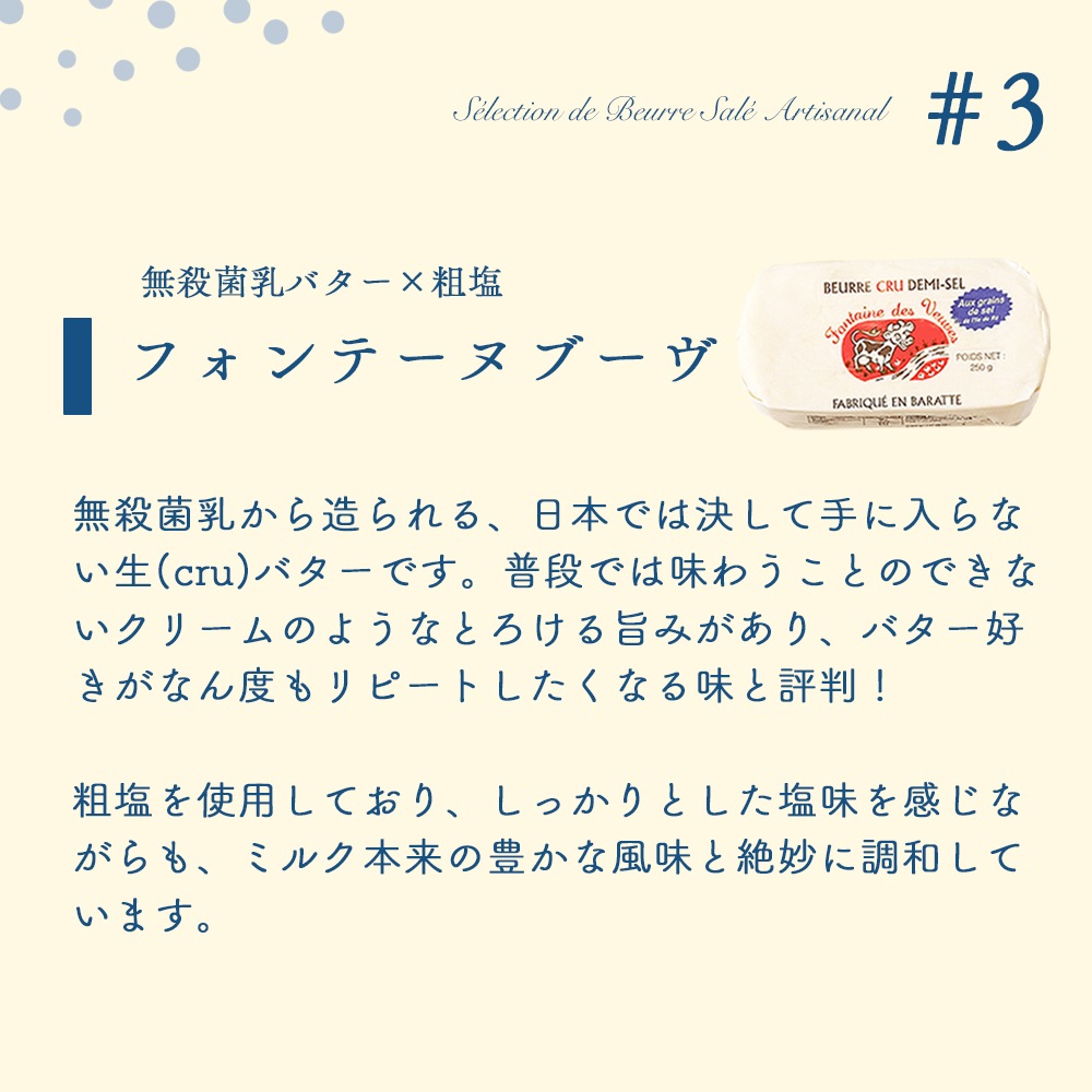 【送料無料】 海塩バター 食べ比べセット 【総重量750g】 粗塩フルールドセル フランス産バター