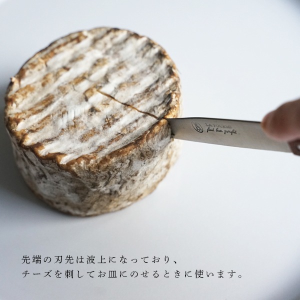 チーズナイフ チーズ用 ナイフ  パリ フランス雑貨 カトラリー ネロン ラフォルミ La fourmi fait bon profit  フランス製 ※お一人様1本まで