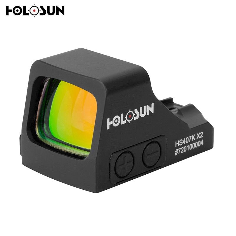 HOLOSUN HS407K X2 Open Reflex レッド ドットサイト